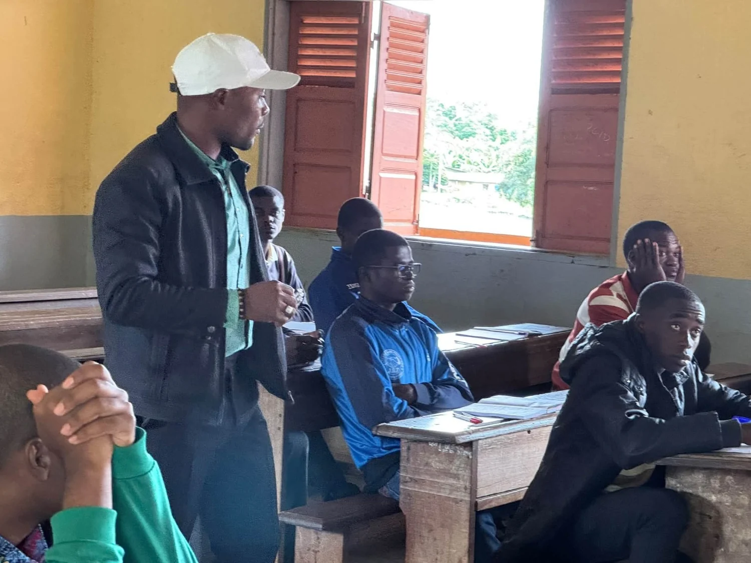 Intervention d’un encadreur en classe